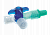 Кран 3-ходовой Дискофикс С 360° синий купить в Владикавказе