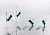 Игла-бабочка с луэр-адаптером (21Gх3/4" 19 см, зеленая, 0,8х19 мм) купить в Владикавказе
