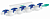 Блок из 5 кранов Дискофикс C (синие) линия 150 см купить в Владикавказе