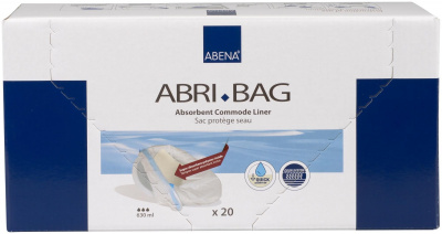 Abri-Bag Гигиенические впитывающие пакеты для туалета 51,5x39 см купить оптом в Владикавказе