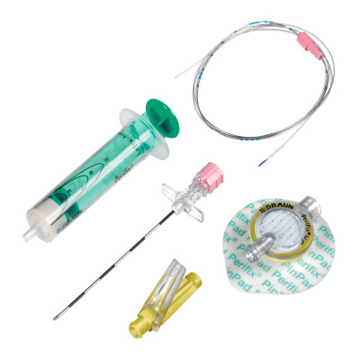 Набор для эпидуральной анестезии Перификс 420 18G/20G, фильтр, ПинПэд, шприцы, иглы  купить оптом в Владикавказе