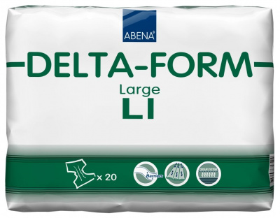 Delta-Form Подгузники для взрослых L1 купить оптом в Владикавказе
